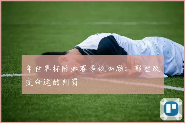 年世界杯附加赛争议回顾：那些改变命运的判罚